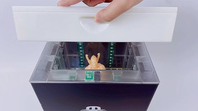 EIBOS Oceanus 3-in-1 | Automatic Resin Post-Processing | Wash, Dry & Cure - Yes, That's 3D Printed