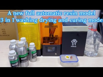 EIBOS Oceanus 3-in-1 | Automatic Resin Post-Processing | Wash, Dry & Cure