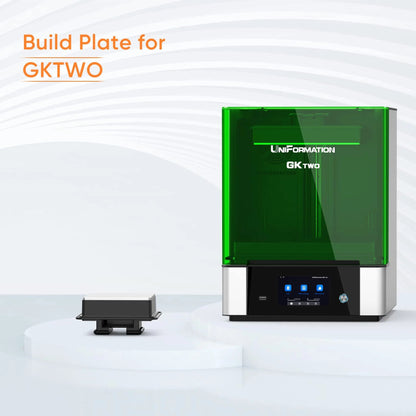 Uniformation GKtwo Small Build Plate (12 x 12cm) - Yes, That's 3D Printed