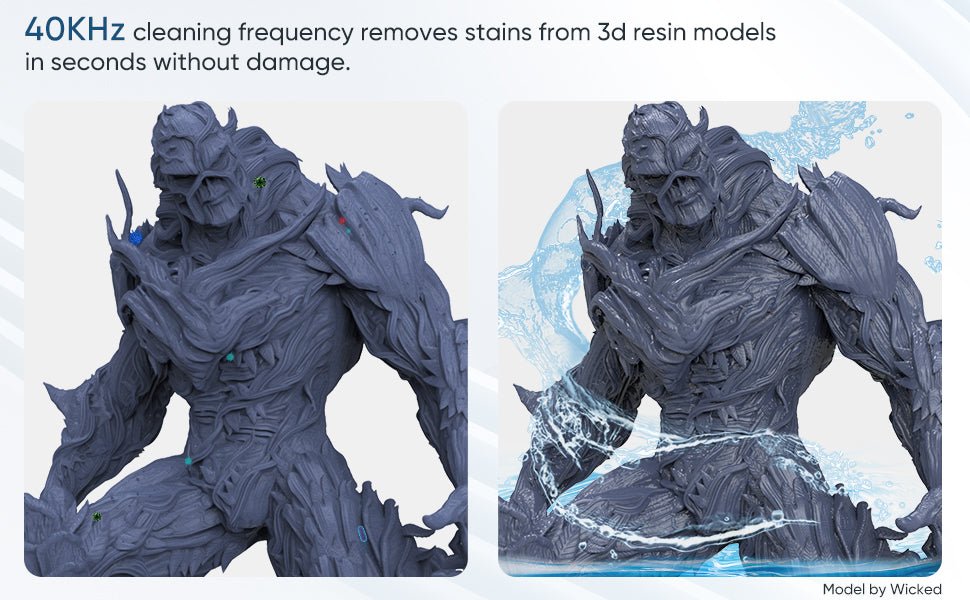 UniFormation Ultrasonic Resin Cleaner W230 - Yes, That's 3D Printed