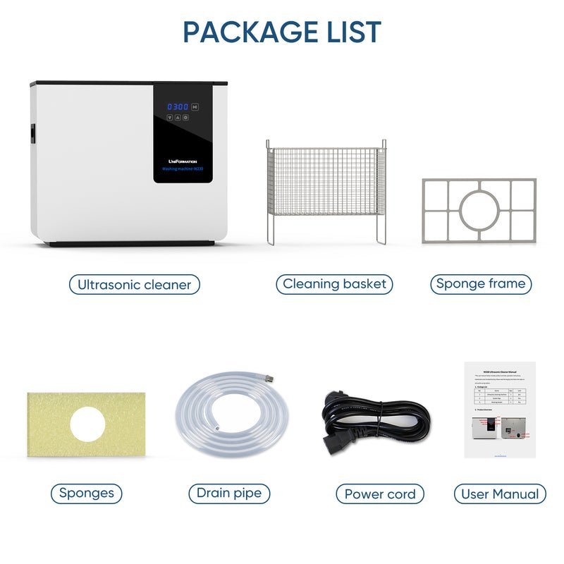 UniFormation Ultrasonic Resin Cleaner W230 - Yes, That's 3D Printed